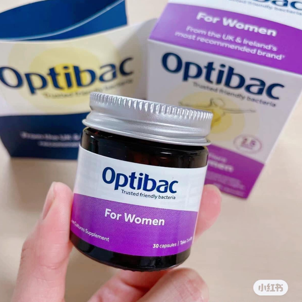 Men Vi Sinh Optibac tím (Optibac For Women) Bổ Sung Lợi Khuẩn Chăm Sóc Vùng Kín, Tăng Cường Sức Đề Kháng