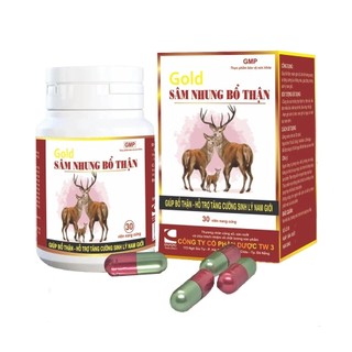 Viên uống sâm nhung bổ thận tw3 gold giúp bổ thận, tăng cường sinh lý nam giới