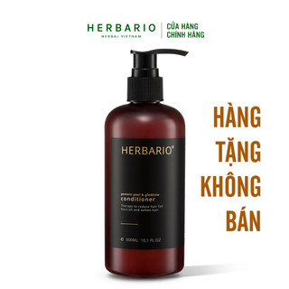 HÀNG TẶNG KHÔNG BÁN - Dầu xả vỏ bưởi & bồ kết Herbario 300ml