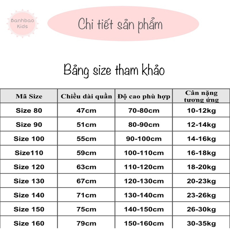 Quần dài thu đông size đại cho bé trai bé gái vải nỉ co giãn mềm mại ấm áp