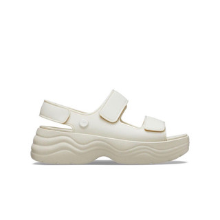 xăng đan nữ crocs Skyline bone xuất xịn