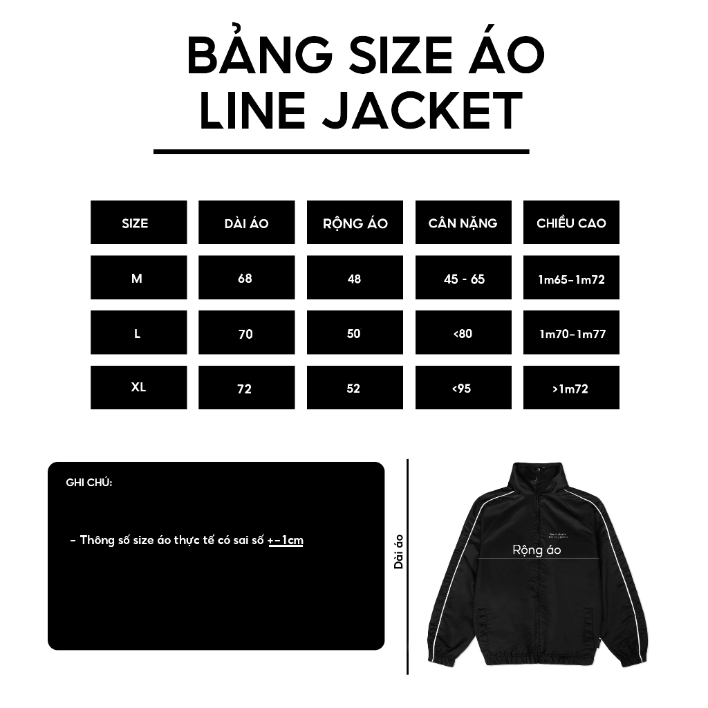 Áo Khoác Gió Unisex Line Jacket Fredo Menswear Local Brand 𝐅𝐫𝐞𝐝𝐨 𝐌𝐞𝐧𝐰𝐞𝐚𝐫