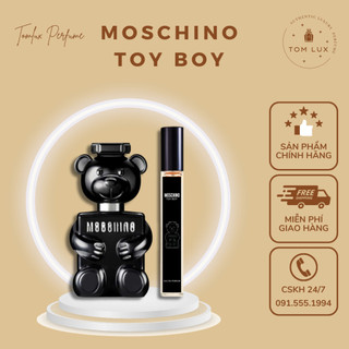 (MẪU THỬ) Nước Hoa Nam Moschino Toy Boy EDP TomLux 10ml (Gấu Đen)