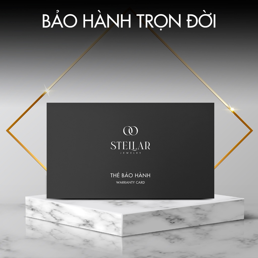Nhẫn Nam Vonfram Stellar "The Kryptonite Blue" Đá Thiên Thạch Xanh - Cao Cấp Lịch Sự Không Gỉ - Bền Gấp 3 Nhẫn Titan