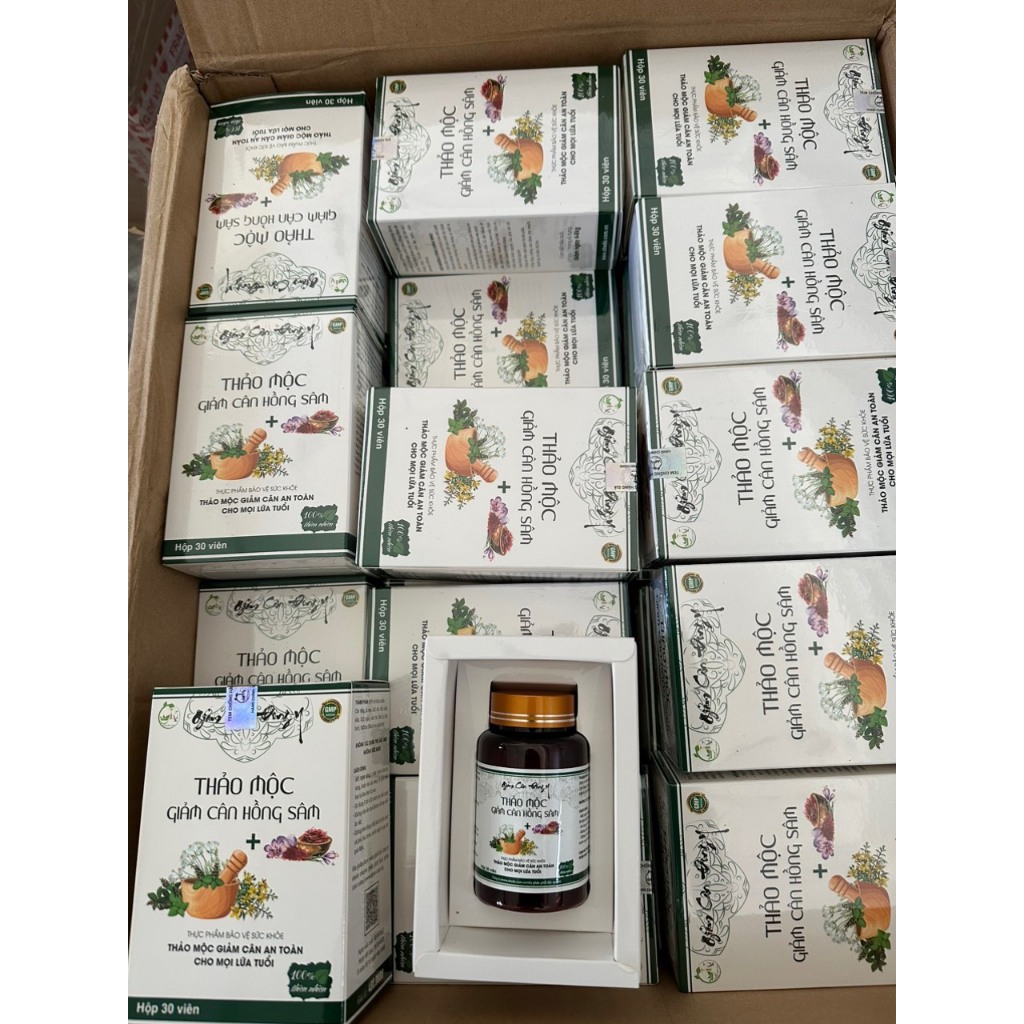 Thảo Mộc Hồng Sâm Cải Tiến Có Thêm Saffon