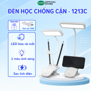 Đèn Kẹp Bàn Sushi Chống Cận Có Nút Cảm Ứng Điều Chỉnh Ánh Sáng Tiện Lợi