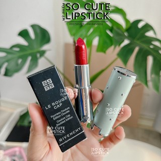 Son Giive.enchy Le Rouge màu 333 L’interdit Minisize 1.5g/ Fullsize + Case Son Xanh Mint