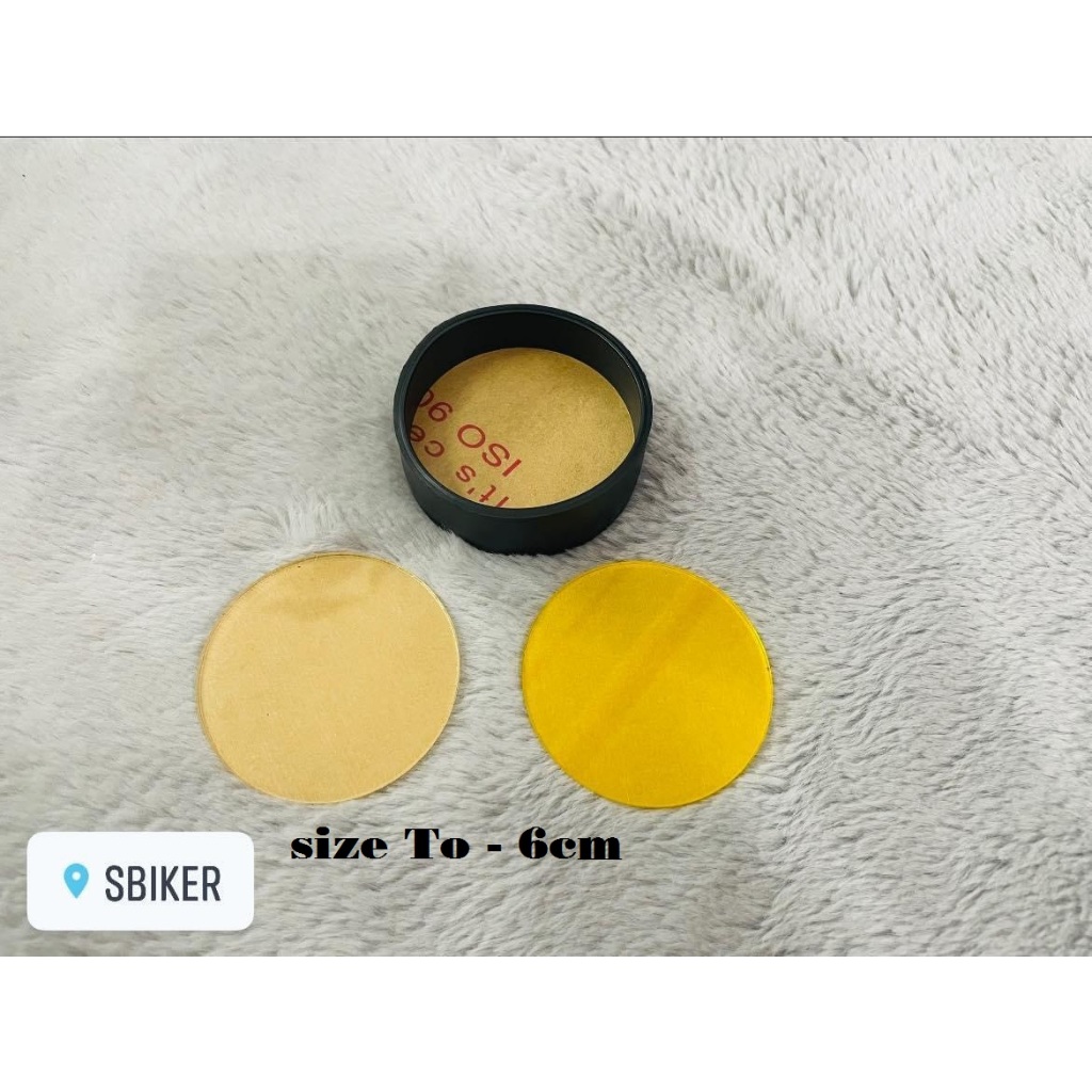 Chụp Len Vàng Trợ Sáng L4x - Loại dày chính hãng lens trắng kèm bảo vệ đèn