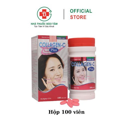 VIÊN UỐNG COLLAGEN C PLUS ( Hộp 100 viên)