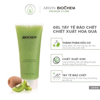 Gel tẩy tế bào chết chiết xuất hoa quả BIOCHEM Fruit Gel Scrub cho làn da mịn màng và tươi sáng 200g