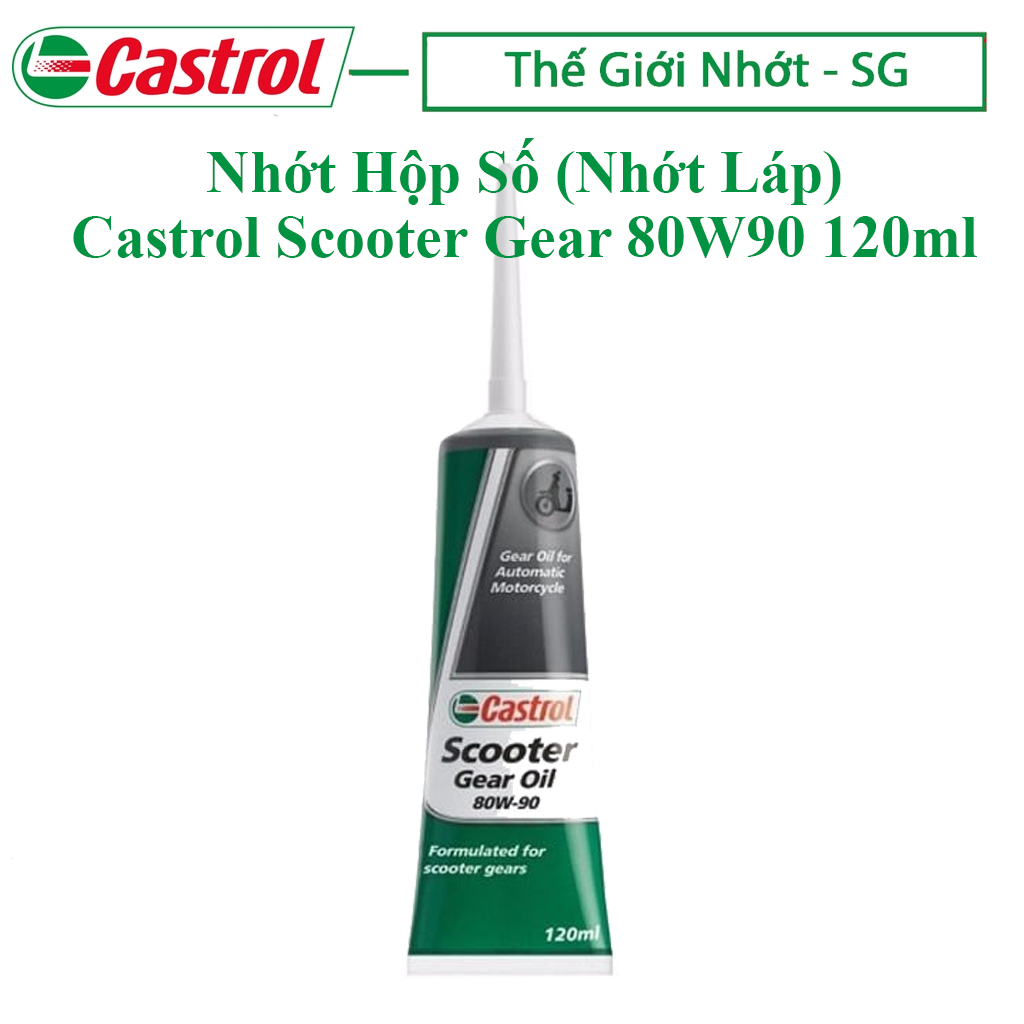 Dầu nhớt láp Castrol Cho Hộp Số Xe Tay Ga 120ml