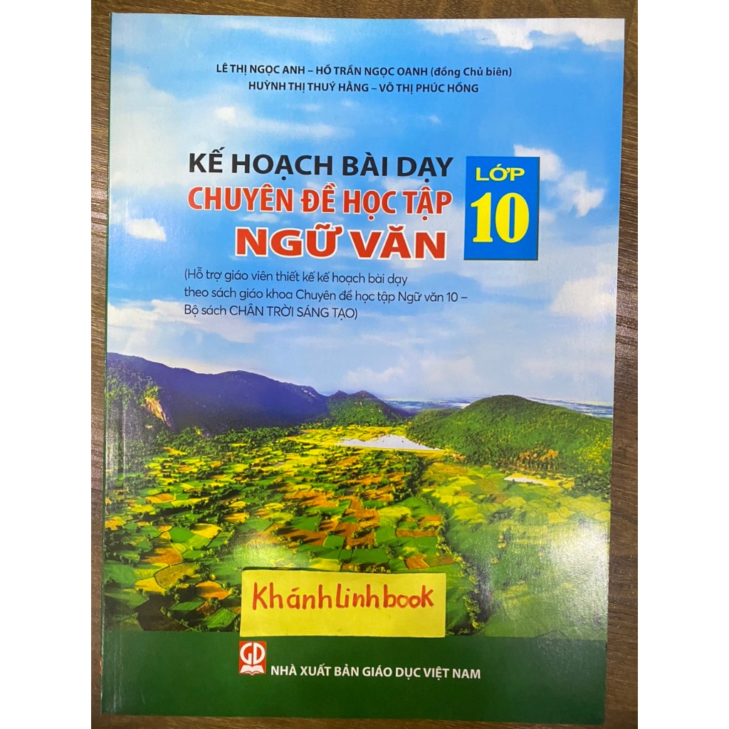 Sách - Kế hoạch bài dạy chuyên đề học tập Ngữ văn lớp 10