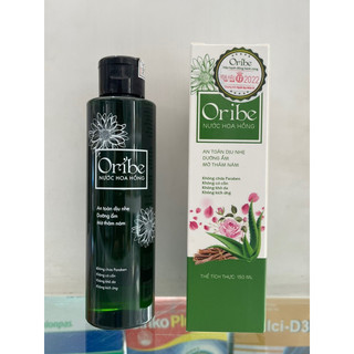Nước hoa hồng Oribe. 150ml - an toàn dịu nhẹ, dưỡng ẩm, mờ thâm nám