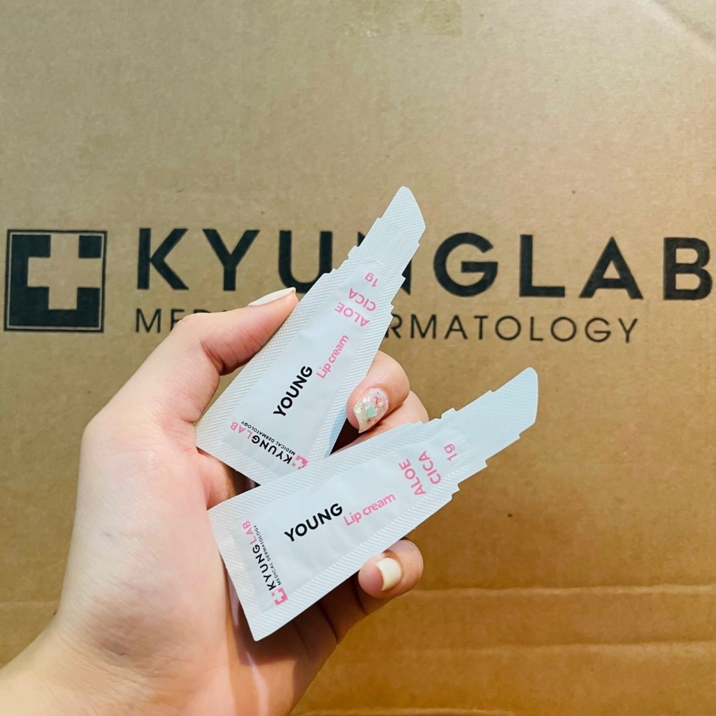 Mẫu thử Son dưỡng môi Kyung Lab Young lip repair, lip cream 1gr