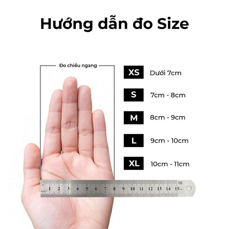 HỘP 100 Cái Găng Tay Y Tế Nitrile Màu Xanh Không Bột - Đủ Size S,M,L,XL