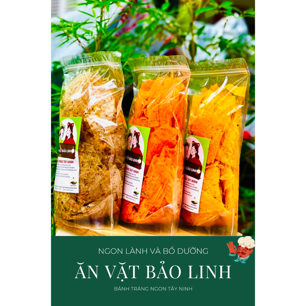 Combo 3 bánh tráng 1,5kg .phô mai tôm hành 500g , phô mai gà mặn 500g , sa tế rong biển 500g