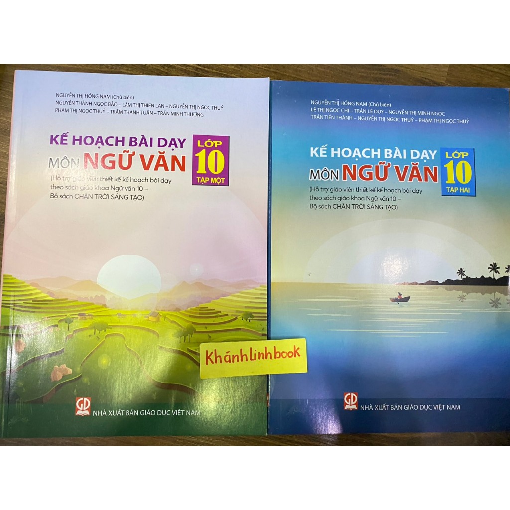 Sách - Kế hoạch bài dạy môn Ngữ văn lớp 10 - tập hai