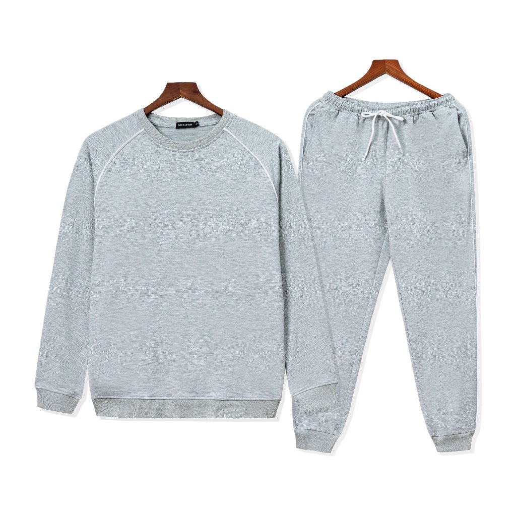 Bộ Thể Thao Nam Chất Nỉ Thời Trang Thiết Kế Cao Cấp Màu Sắc Trẻ Trung Năng Động Đen Xám Tím Than Ghi Đậm Xanh Dương