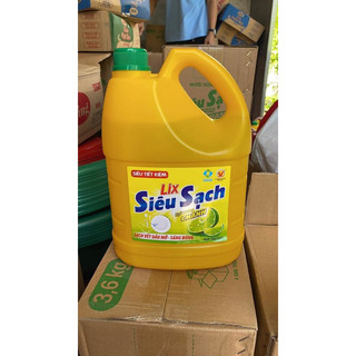 1,4kg can nước rửa chén Lix