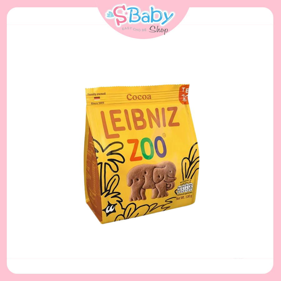 Bánh quy Bahlsen Leibniz Zoo gói 100g