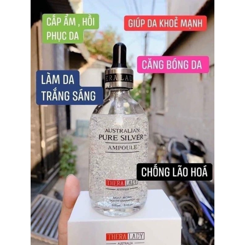 Serum Tinh Chất Bạc Pure Silver Ampoule Theralady