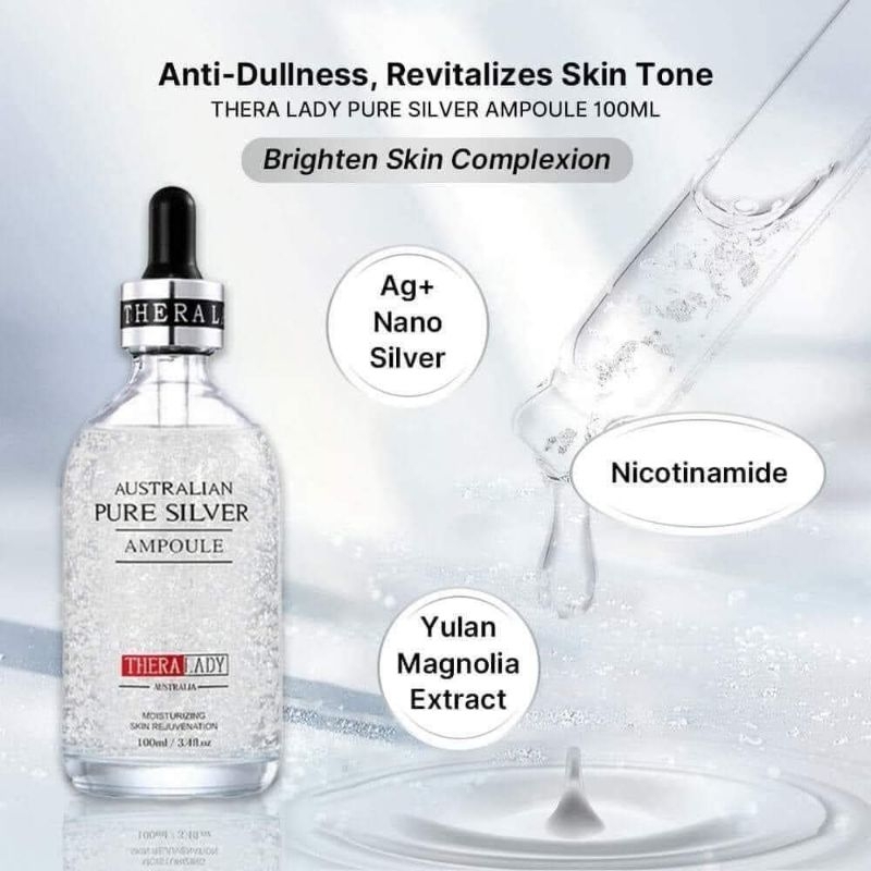 Serum Tinh Chất Bạc Pure Silver Ampoule Theralady
