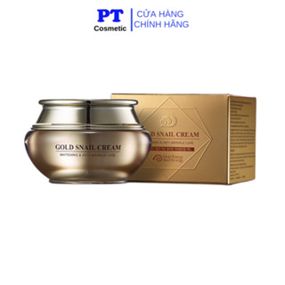 Kem Dưỡng Trắng Da Chống Lão Hoá Ốc Sên Vàng 24k Gold Snail Cream Gold Energy Snail Synergy 50ml