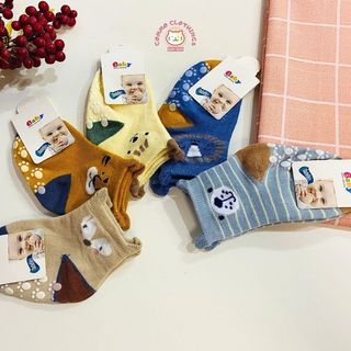 Tất tai gấu trẻ em chống trơn trượt Baby Socks từ 1-2 tuổi