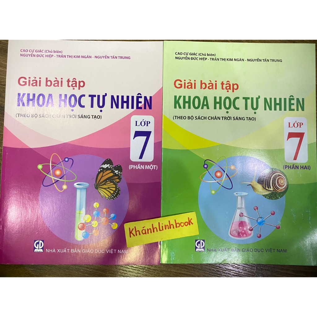 Sách - Giải bài tập Khoa học tự nhiên lớp 7 - phần hai