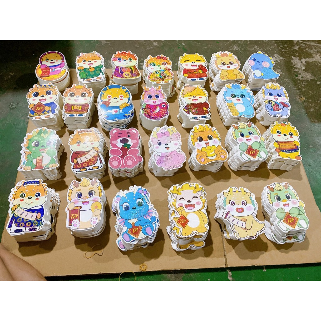 Bao Lì Xì Chibi Hình Rồng - Giáp Thìn 2024 Siêu Đáng Yêu
