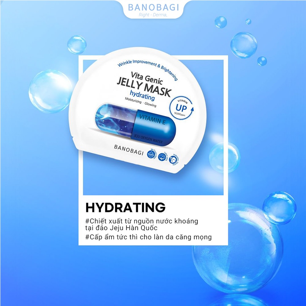 Mặt Nạ BANOBAGI Vita Genic Jelly Mask Giúp Trắng Sáng , Cấp Ẩm , Chống Lão Hóa Cho Da 30ml