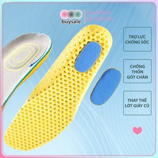 Lót giày thể thao EVA tổ ong có lớp kháng khuẩn và gót kháng lực - BSPK132