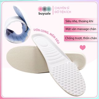 Lót giày thể thao nam nữ mặt vân massage lòng bàn chân, lót giày giá sỉ BuySales - BSPK06
