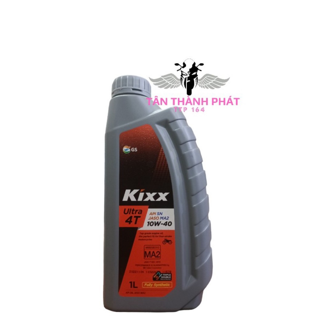 Nhớt Kixx Ultra 4T  Hàn Quốc - XE SỐ 1L