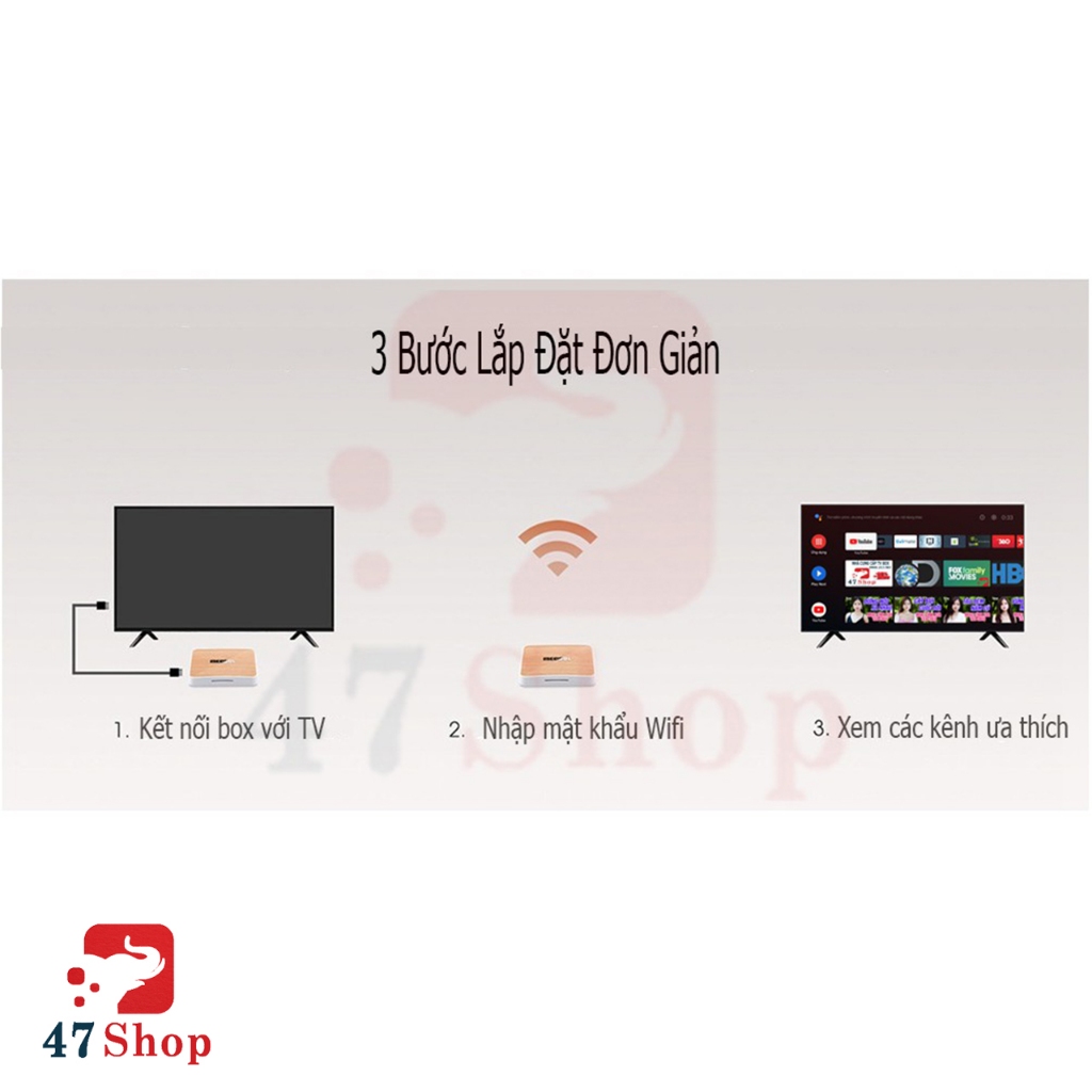 Android Box MECOOL KM6 DELUXE, Amlogic S905X4, RAM 4GB, ROM 32GB, Android TV 10