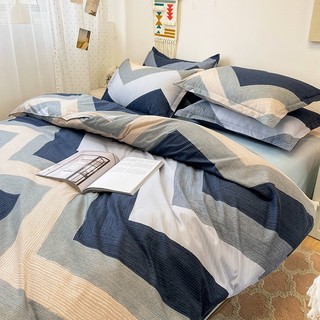 Combo vỏ chăn ga gối poly cotton nhập khẩu HASUKO, drap bọc nệm poly cotton đủ mọi kích thước
