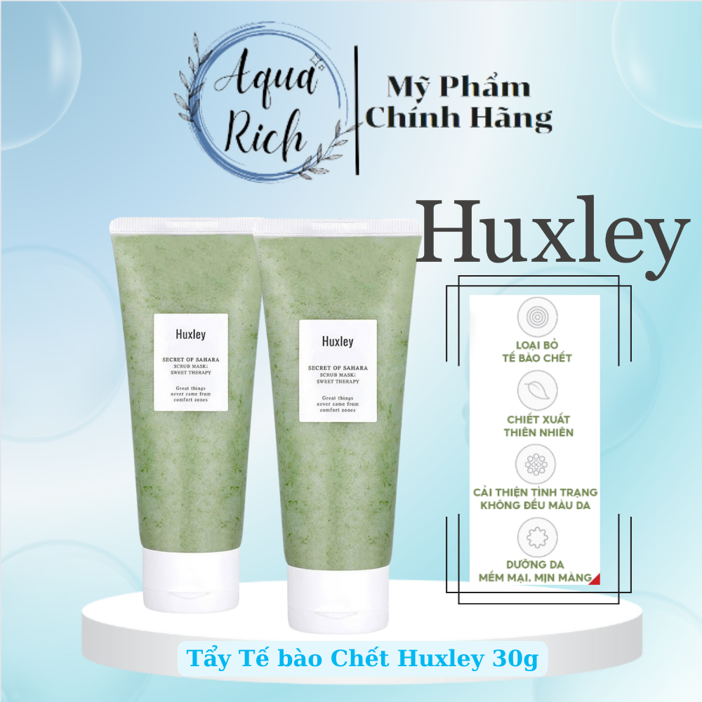 Tẩy Tế Bào Chết Xương Rồng Huxley Mask Scrub Fullsize Tuýp 120g