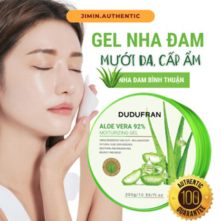 Gel nha đam NINH THUẬN dưỡng ẩm HŨ TO 300G ALOE VERA DUDUFRAN 92% từ nha đam thiên nhiên, gel lô hội