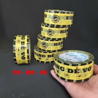 Băng keo hàng dễ vỡ 100 yard - 1 cuộn - siêu rẻ