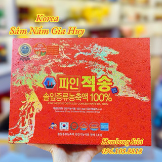 [HÀNG MỚI VỀ] Tinh Dầu Thông Đỏ Chính Phủ Hàn Quốc Pine Jeok Song Gold 120 Viên
