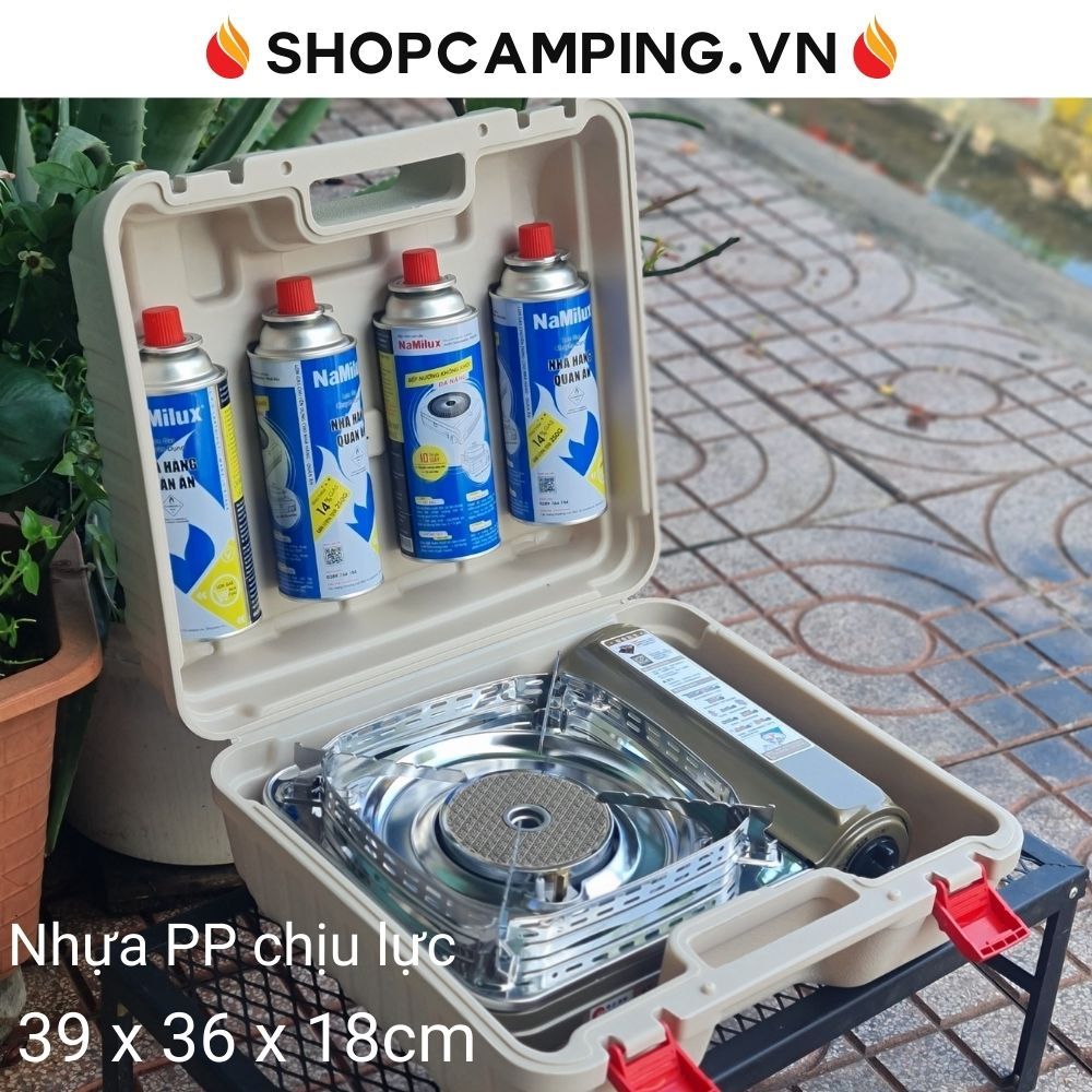 Hộp đựng bếp dã ngoại, hộp bảo quản bếp di dộng dã ngoại,cắm trại - Camping VietNam