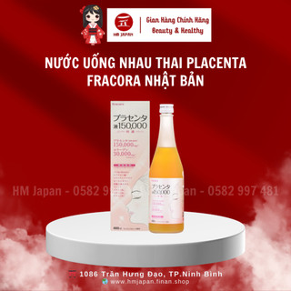 Nước uống nhau thai Placenta Fracora Nhật Bản