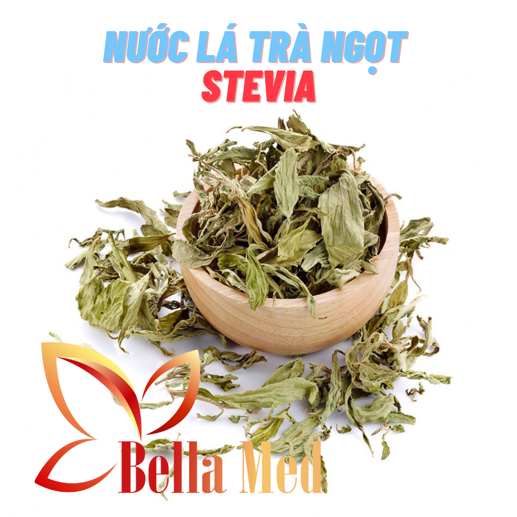 Lá trà ngọt STEVIA tự nhiên dùng để tiếp khách trong spa với vị ngọt thanh 100gram