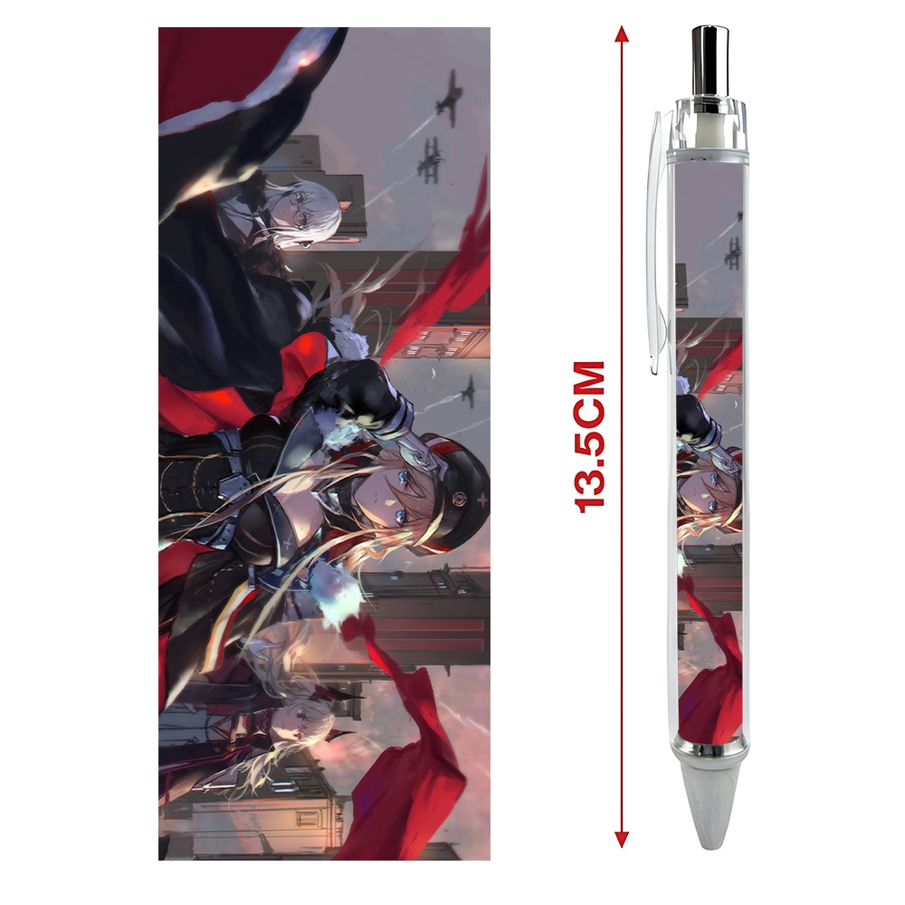 Bút viết In hình Game Azur Lane  - Hình in sắc nét - Bút Gel ngòi 0.5mm by 2D Tộc Shop