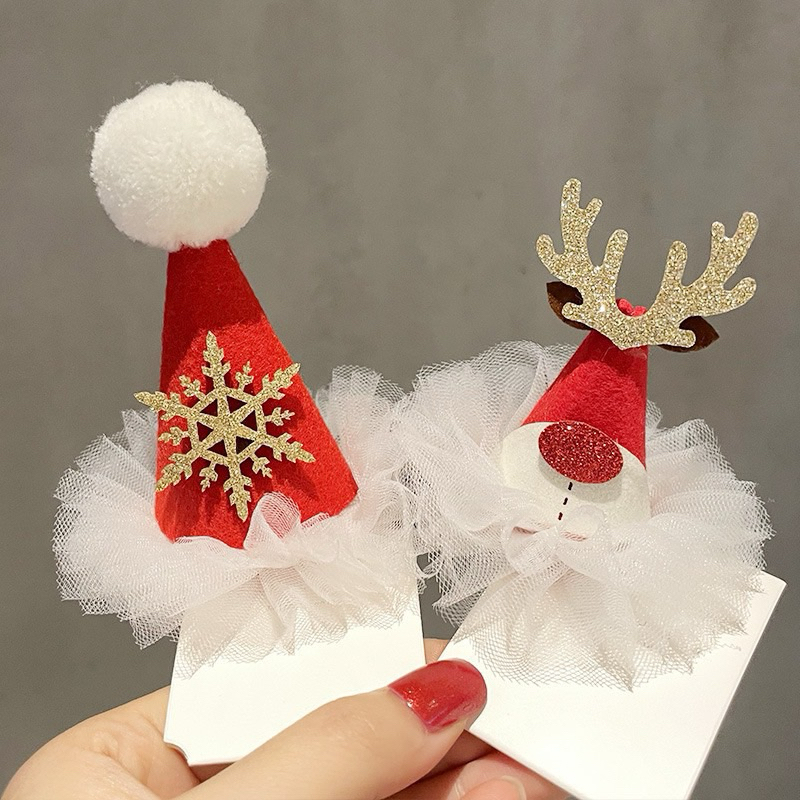 Kẹp Nón Noel Nhiều Mẫu Siêu Xinh