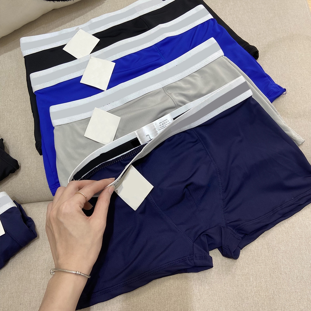 Combo 5 quần sịp nam cao cấp, quần lót nam cotton lạnh co giãn 4 chiều thấm hút mồ hôi kháng khuẩn khử mùi