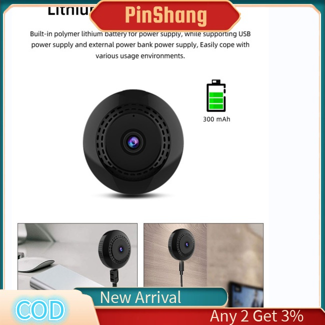 Camera wifi siêu nhỏ Camera siêu nhỏ V380 pro, Camera mini, Camera mini wifi v380 pro