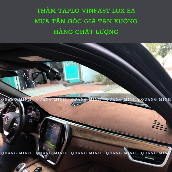 Thảm Taplo Xe Vinfast Lux SA Cao Cấp