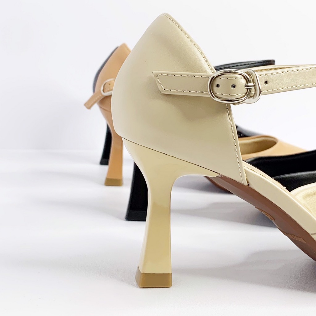 Sandal bít mũi bít gót, 7cm MT430