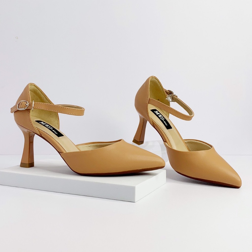 Sandal bít mũi bít gót, 7cm MT430